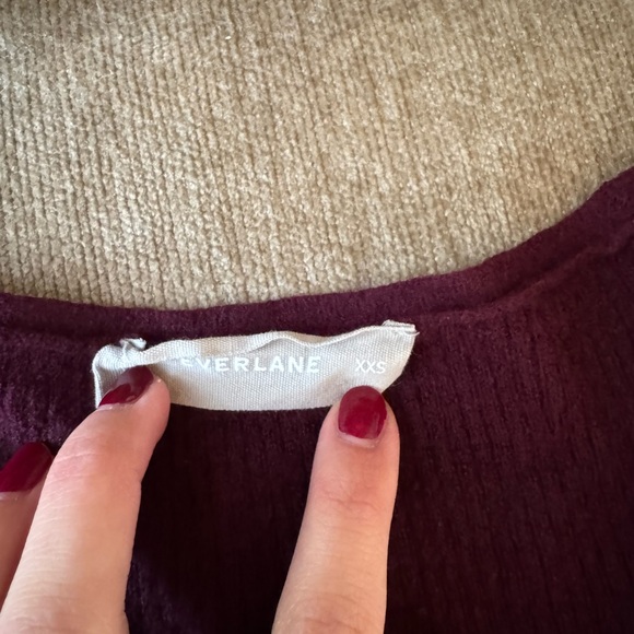 Everlane Wool Cardigan Top - Picture 2 of 3